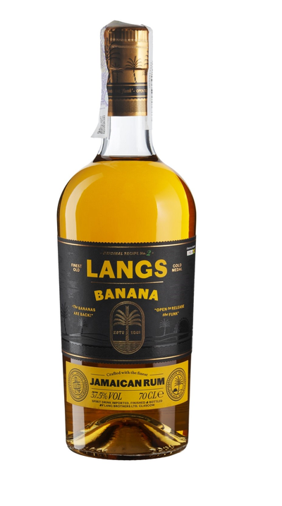 Напій алк. на основі рому Langs Banana Rum 37.5% 0.7 л 